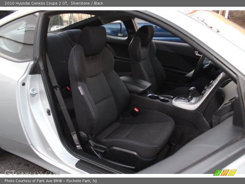Silverstone / Black 2010 Hyundai Genesis Coupe 2.0T