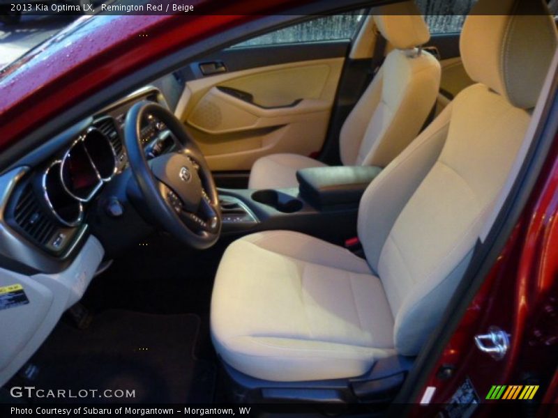 Remington Red / Beige 2013 Kia Optima LX