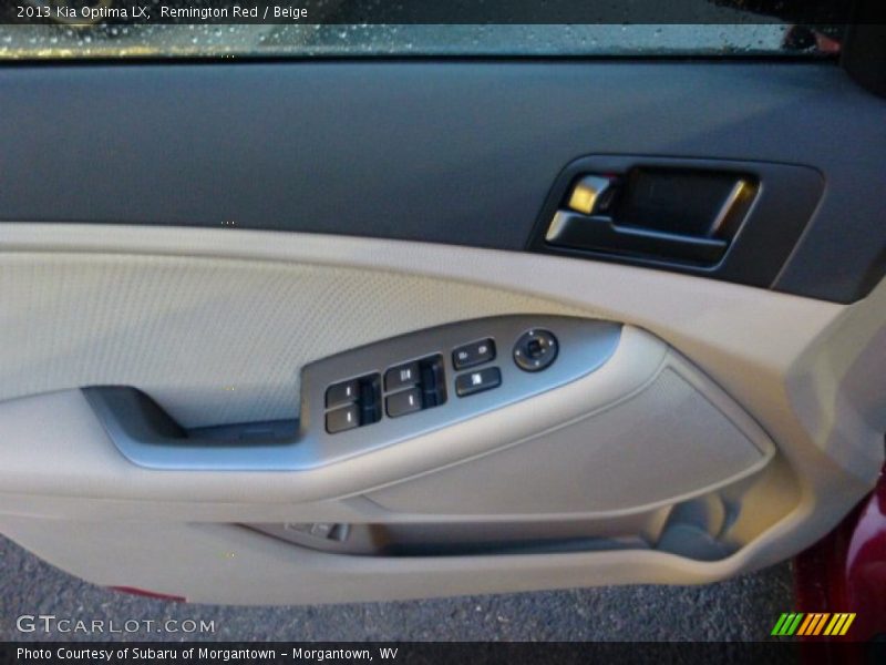 Remington Red / Beige 2013 Kia Optima LX