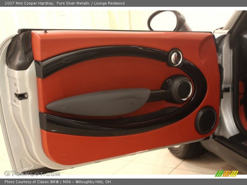 Pure Silver Metallic / Lounge Redwood 2007 Mini Cooper Hardtop