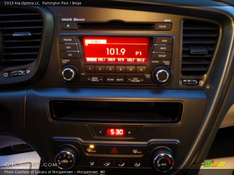 Remington Red / Beige 2013 Kia Optima LX