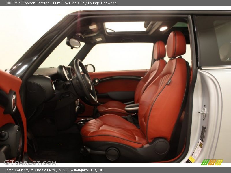 Pure Silver Metallic / Lounge Redwood 2007 Mini Cooper Hardtop