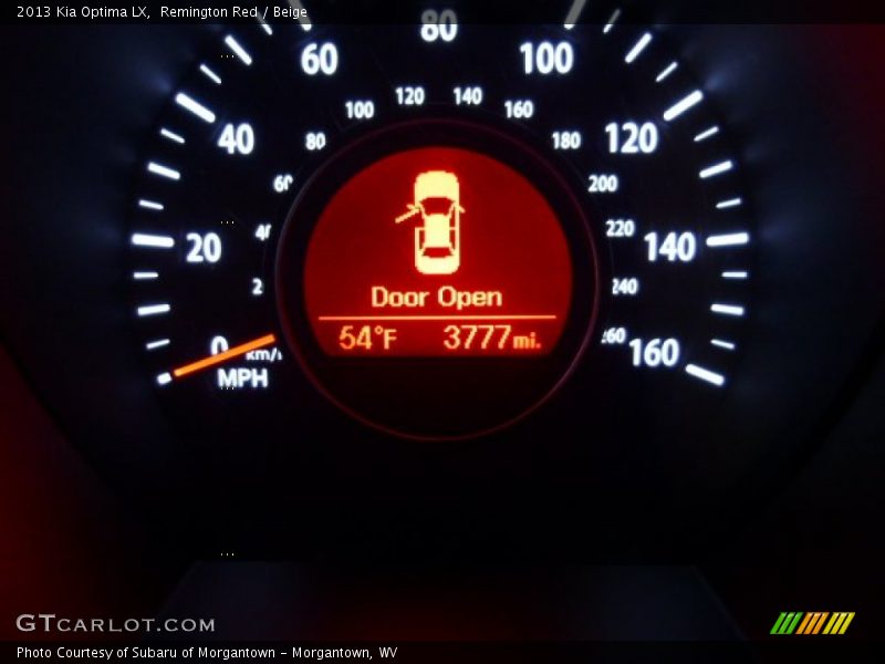Remington Red / Beige 2013 Kia Optima LX