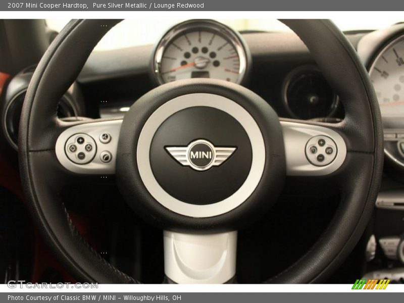 Pure Silver Metallic / Lounge Redwood 2007 Mini Cooper Hardtop