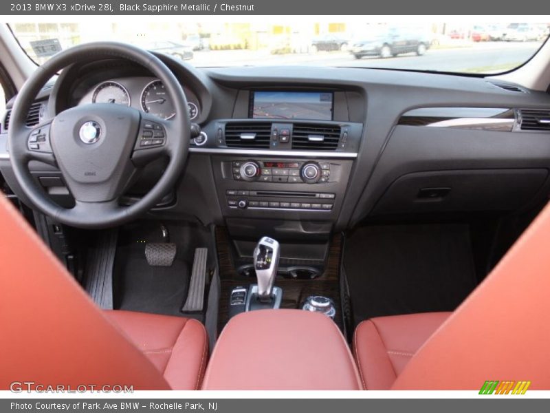 Dashboard of 2013 X3 xDrive 28i
