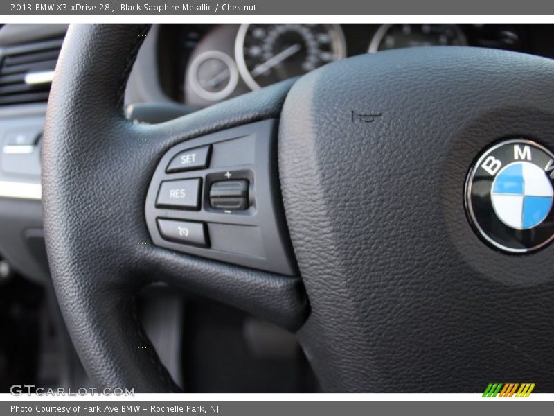 Controls of 2013 X3 xDrive 28i