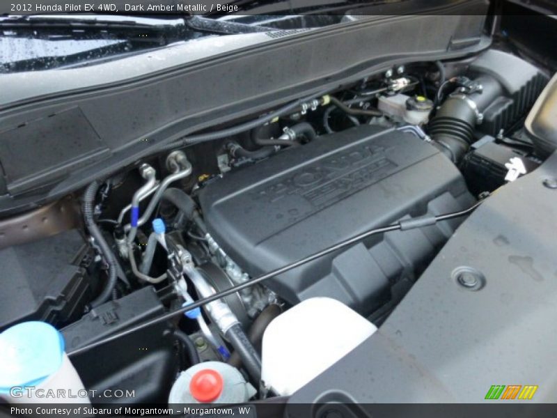 2012 Pilot EX 4WD Engine - 3.5 Liter SOHC 24-Valve i-VTEC V6
