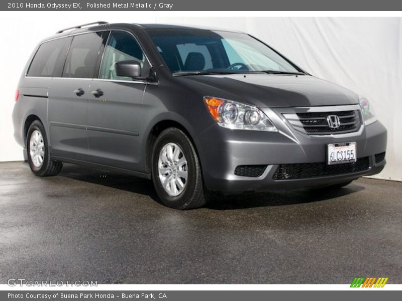 Polished Metal Metallic / Gray 2010 Honda Odyssey EX