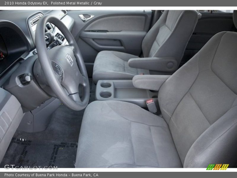Polished Metal Metallic / Gray 2010 Honda Odyssey EX