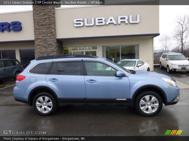  2011 Outback 3.6R Limited Wagon Sky Blue Metallic