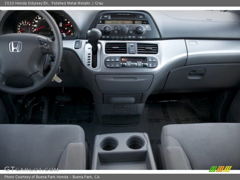 Polished Metal Metallic / Gray 2010 Honda Odyssey EX