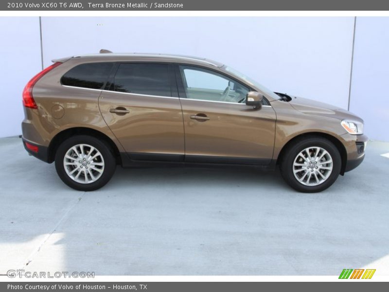 Terra Bronze Metallic / Sandstone 2010 Volvo XC60 T6 AWD