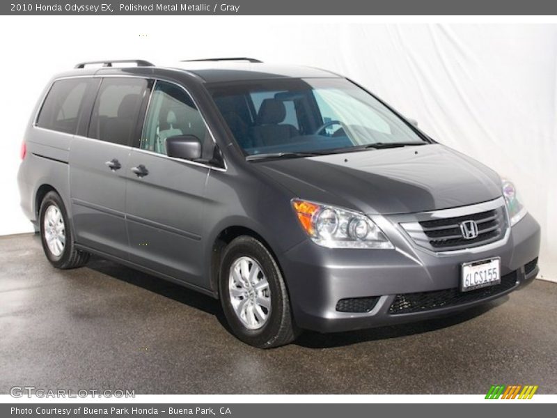 Polished Metal Metallic / Gray 2010 Honda Odyssey EX