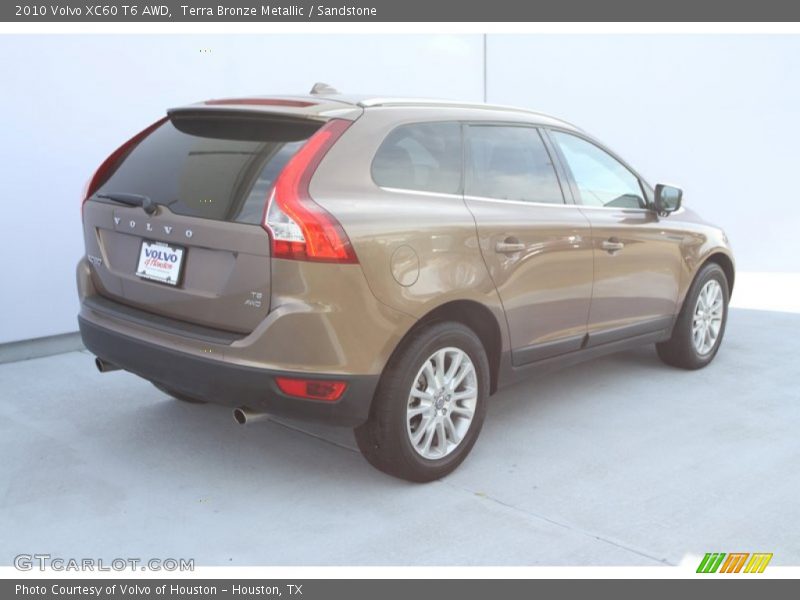 Terra Bronze Metallic / Sandstone 2010 Volvo XC60 T6 AWD