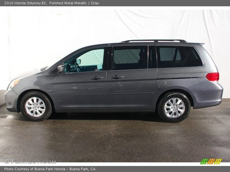 Polished Metal Metallic / Gray 2010 Honda Odyssey EX