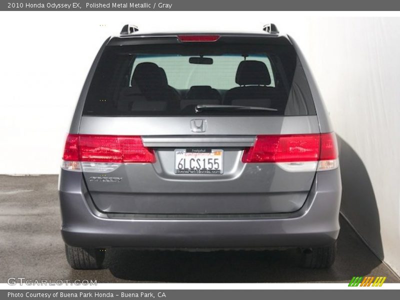 Polished Metal Metallic / Gray 2010 Honda Odyssey EX