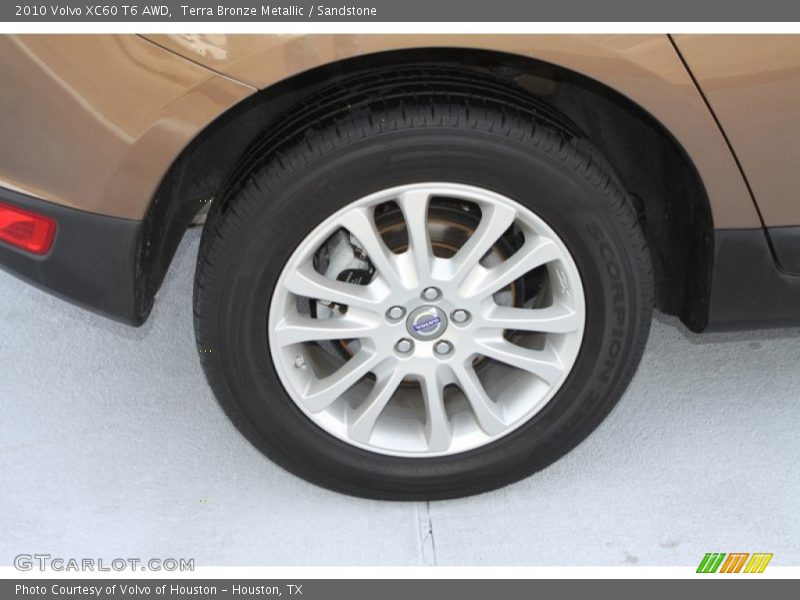 Terra Bronze Metallic / Sandstone 2010 Volvo XC60 T6 AWD