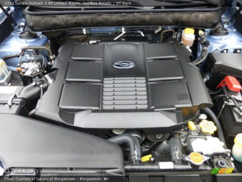  2011 Outback 3.6R Limited Wagon Engine - 3.6 Liter DOHC 24-Valve VVT Flat 6 Cylinder