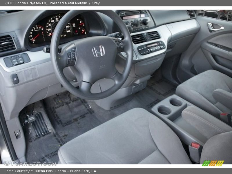 Polished Metal Metallic / Gray 2010 Honda Odyssey EX