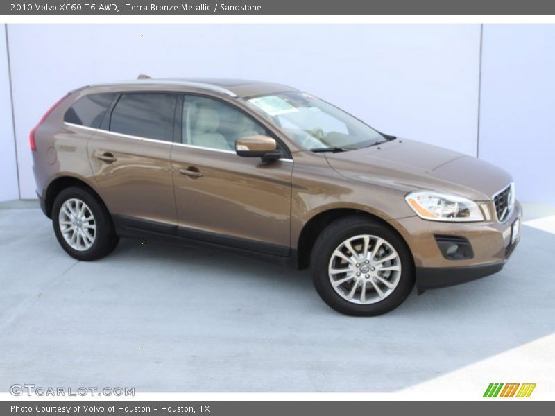 Terra Bronze Metallic / Sandstone 2010 Volvo XC60 T6 AWD