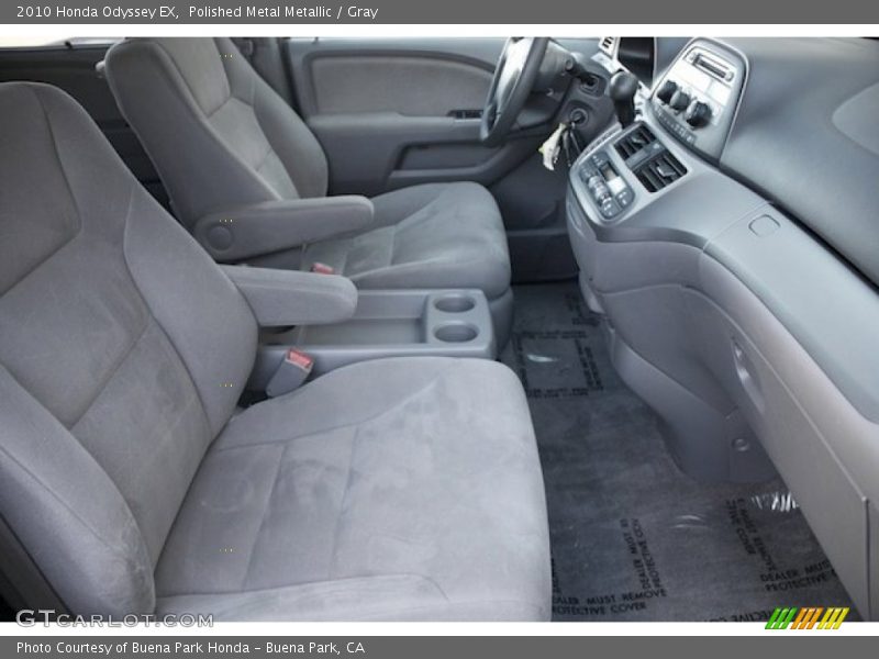 Polished Metal Metallic / Gray 2010 Honda Odyssey EX