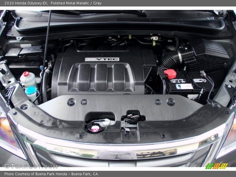 Polished Metal Metallic / Gray 2010 Honda Odyssey EX