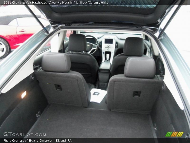 Silver Ice Metallic / Jet Black/Ceramic White 2011 Chevrolet Volt Hatchback