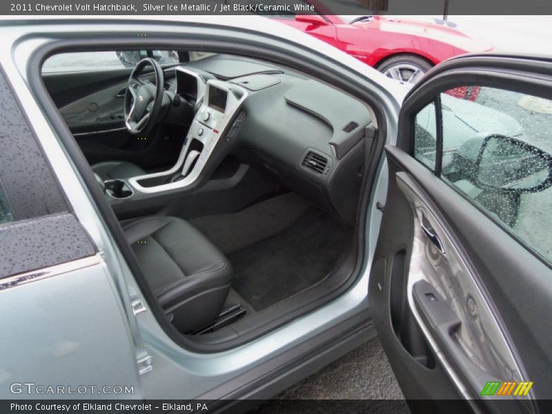 Silver Ice Metallic / Jet Black/Ceramic White 2011 Chevrolet Volt Hatchback