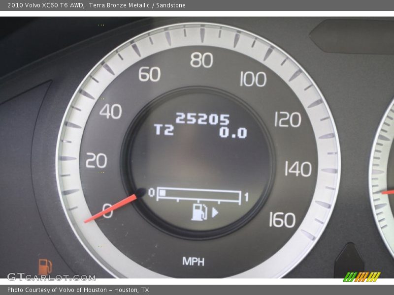 Terra Bronze Metallic / Sandstone 2010 Volvo XC60 T6 AWD