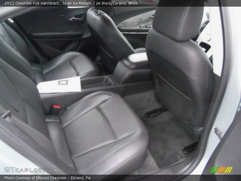 Silver Ice Metallic / Jet Black/Ceramic White 2011 Chevrolet Volt Hatchback