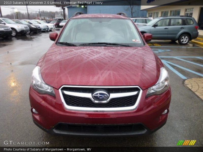 Venetian Red Pearl / Ivory 2013 Subaru XV Crosstrek 2.0 Limited