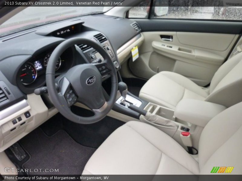Ivory Interior - 2013 XV Crosstrek 2.0 Limited 