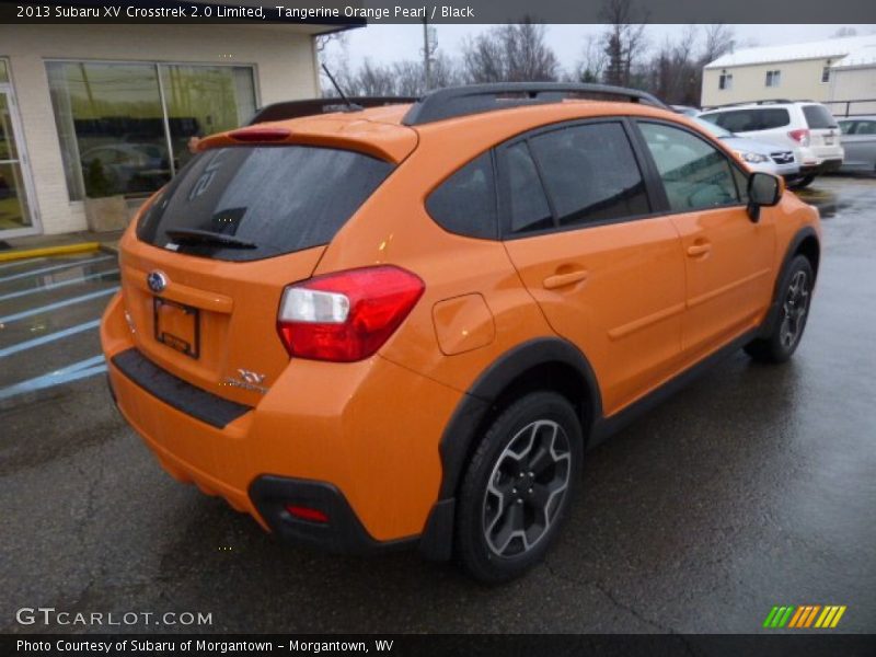 Tangerine Orange Pearl / Black 2013 Subaru XV Crosstrek 2.0 Limited