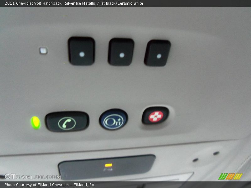 Controls of 2011 Volt Hatchback