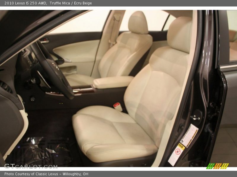 Truffle Mica / Ecru Beige 2010 Lexus IS 250 AWD