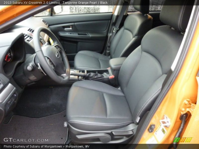 Front Seat of 2013 XV Crosstrek 2.0 Limited