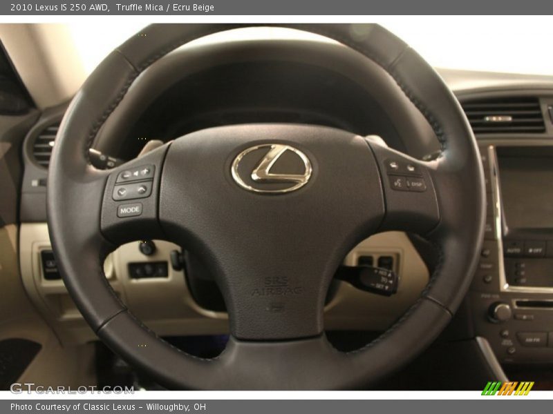 Truffle Mica / Ecru Beige 2010 Lexus IS 250 AWD