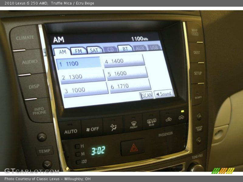 Truffle Mica / Ecru Beige 2010 Lexus IS 250 AWD