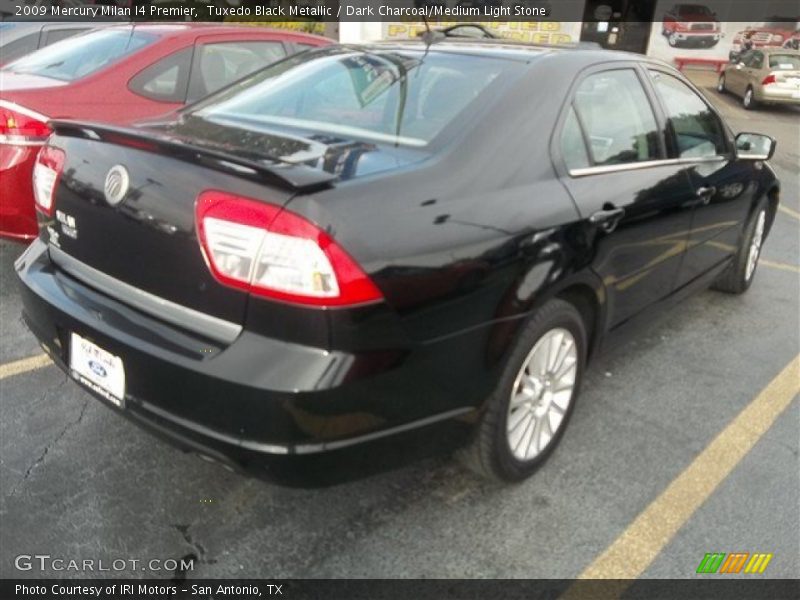 Tuxedo Black Metallic / Dark Charcoal/Medium Light Stone 2009 Mercury Milan I4 Premier