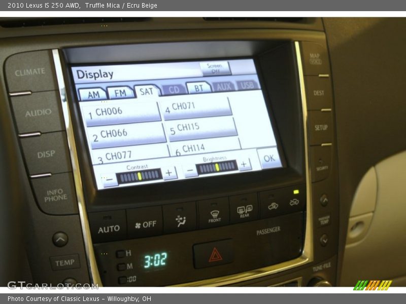 Truffle Mica / Ecru Beige 2010 Lexus IS 250 AWD