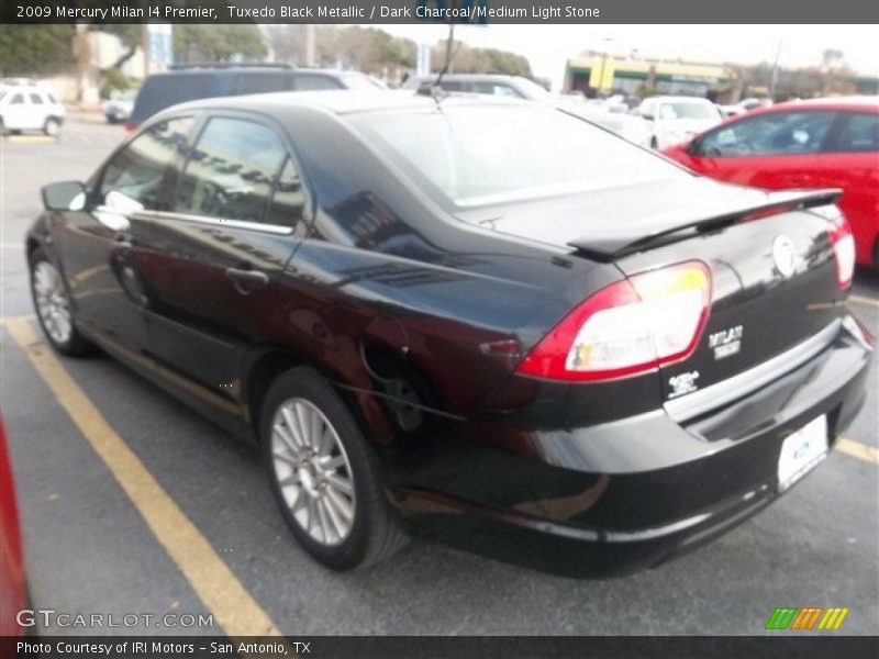 Tuxedo Black Metallic / Dark Charcoal/Medium Light Stone 2009 Mercury Milan I4 Premier