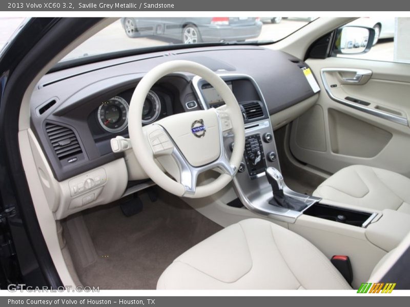 Saville Grey Metallic / Sandstone 2013 Volvo XC60 3.2