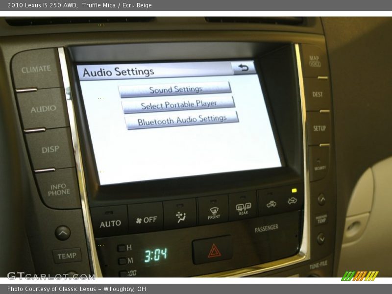 Truffle Mica / Ecru Beige 2010 Lexus IS 250 AWD