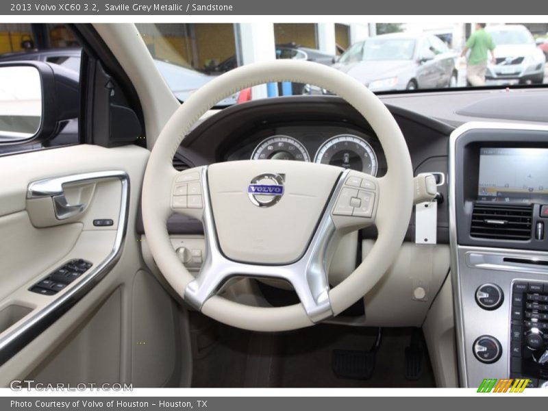 Saville Grey Metallic / Sandstone 2013 Volvo XC60 3.2