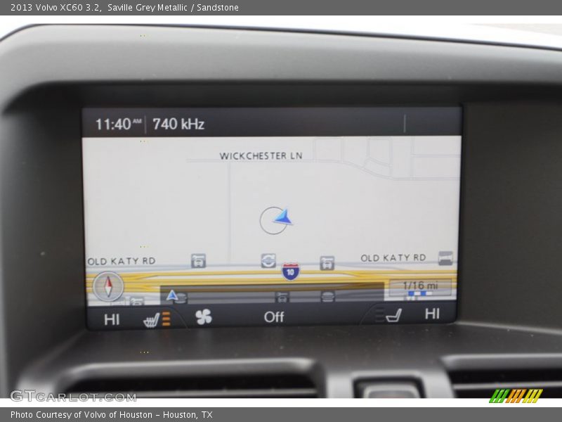 Saville Grey Metallic / Sandstone 2013 Volvo XC60 3.2