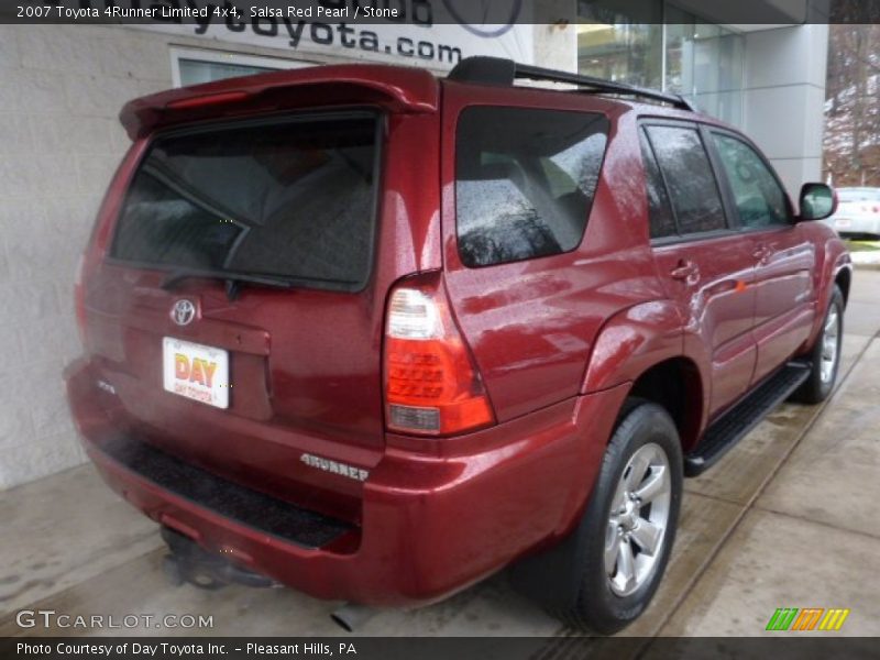 Salsa Red Pearl / Stone 2007 Toyota 4Runner Limited 4x4