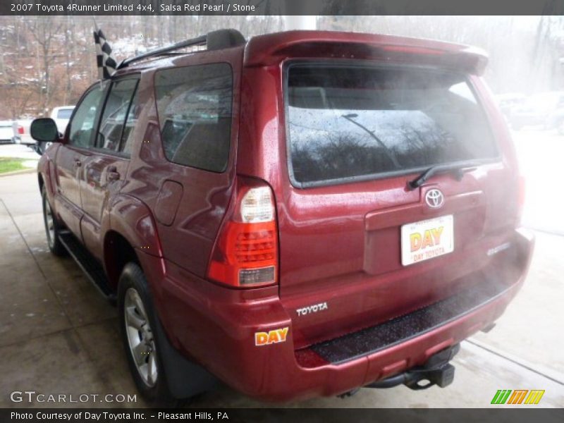 Salsa Red Pearl / Stone 2007 Toyota 4Runner Limited 4x4