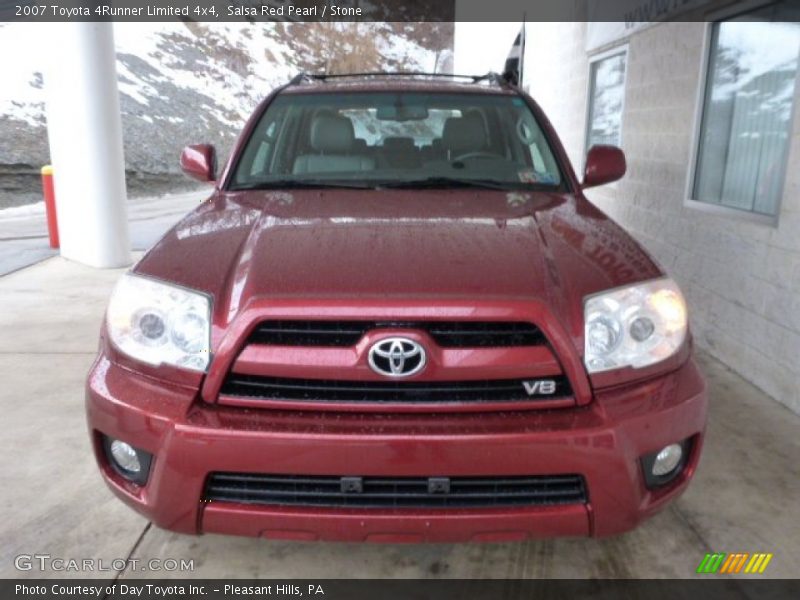 Salsa Red Pearl / Stone 2007 Toyota 4Runner Limited 4x4