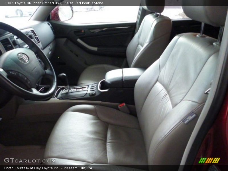 Salsa Red Pearl / Stone 2007 Toyota 4Runner Limited 4x4