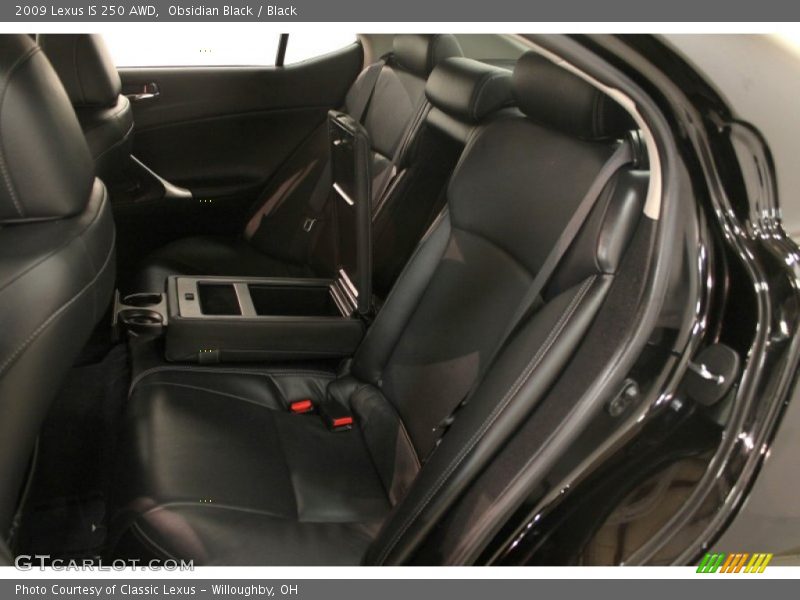 Obsidian Black / Black 2009 Lexus IS 250 AWD